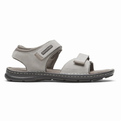 Sandálias Rockport Darwyn Quarter-Strap Homem Cinzentas PT-36245